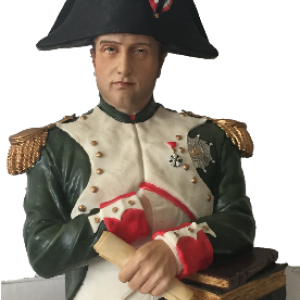 Busto colorido de Napoleón
